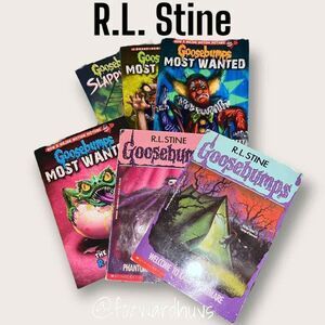 Goosebumps Lot of 6 Books